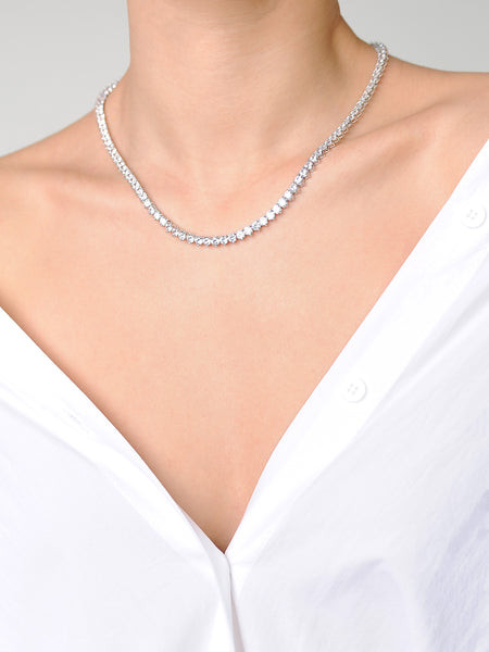 Diamente Necklace Round Setting - Marble Hive