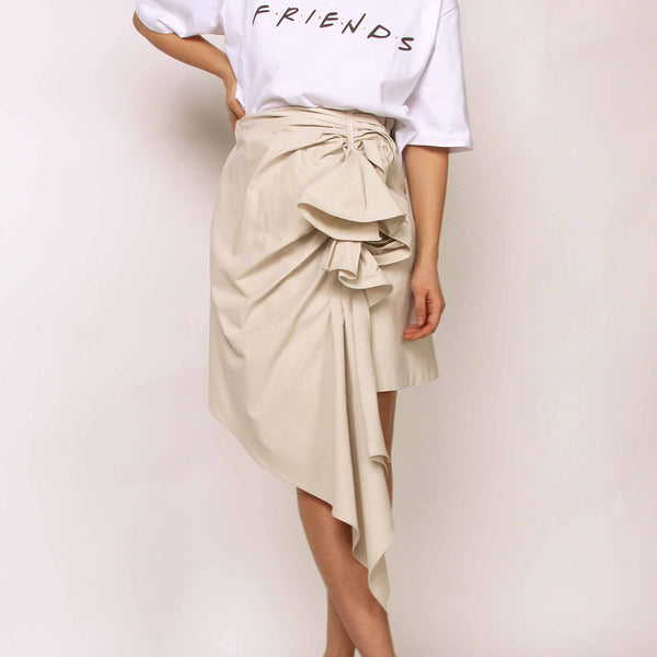 Original Beige Mini Skirt - Marble Hive