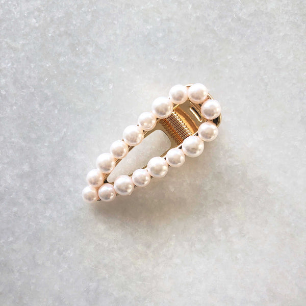 Pearl Hair Clip - Marble Hive