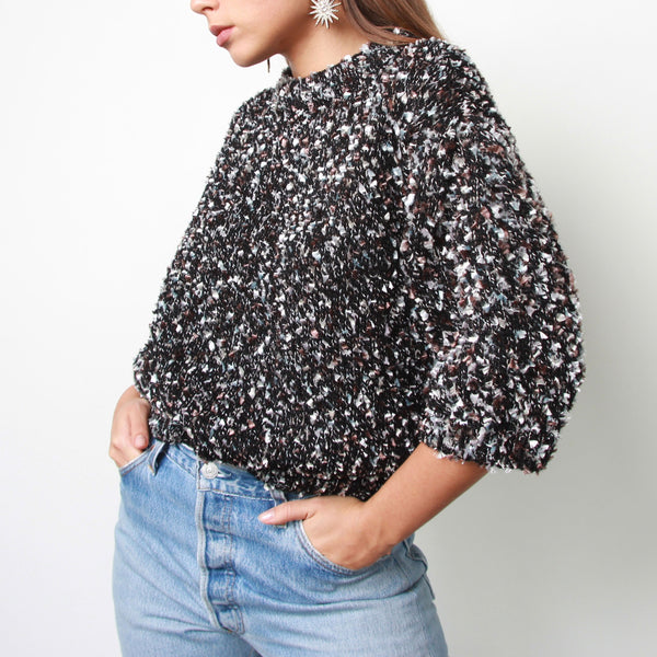 Voluminous Unique Sweater - Marble Hive