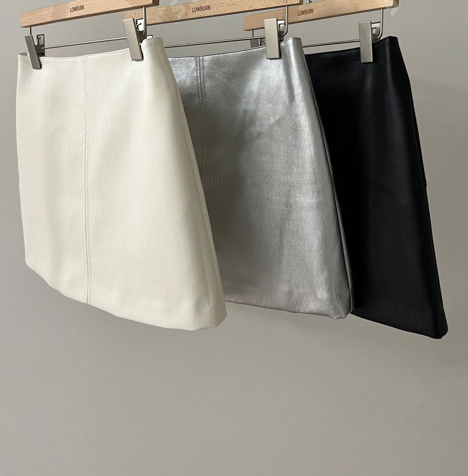 Mini Faux Leather Skirt – Marble Hive