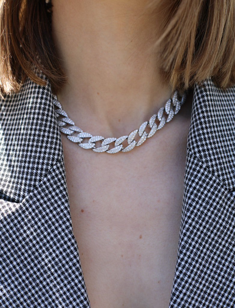 Chain Choker and Necklace - Marble Hive