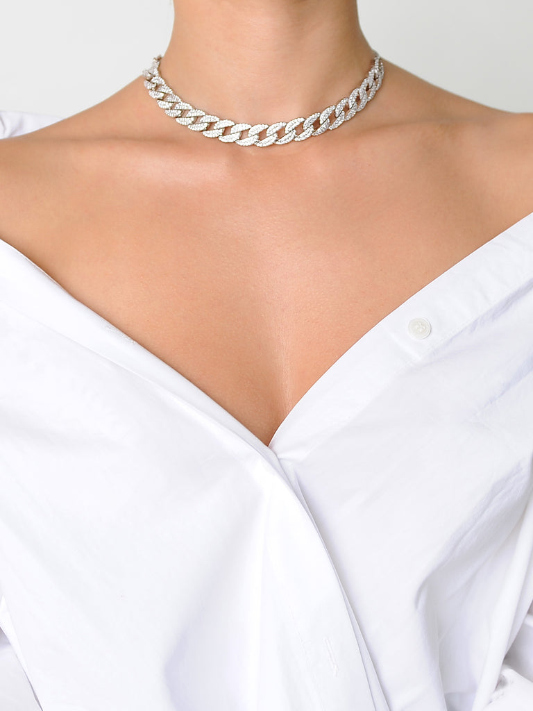 Chain Choker and Necklace - Marble Hive