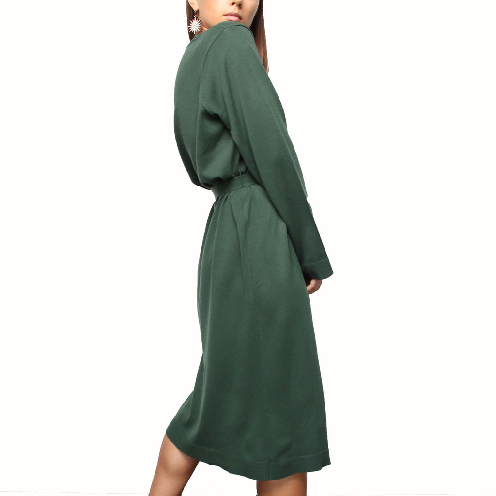 Emerald Knit Dress - Marble Hive