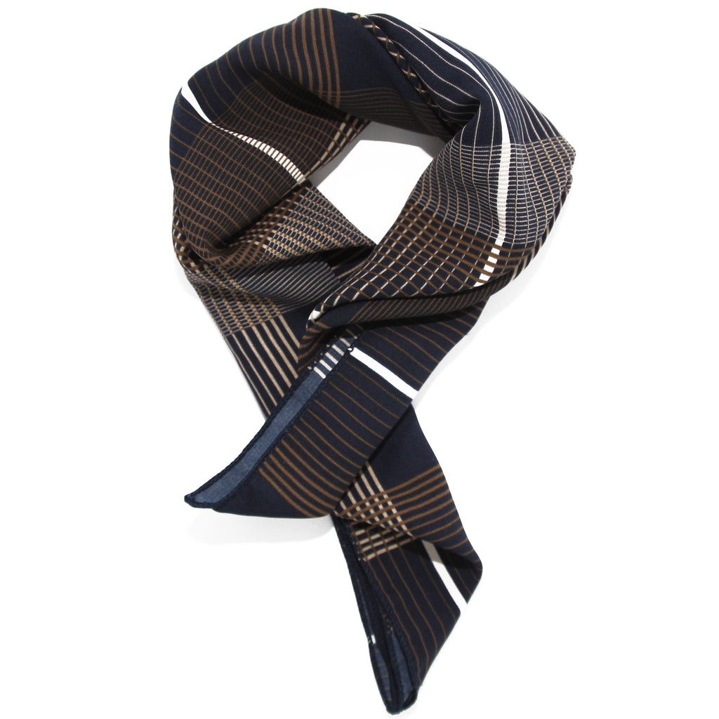 Check scarf/neck tie - Marble Hive