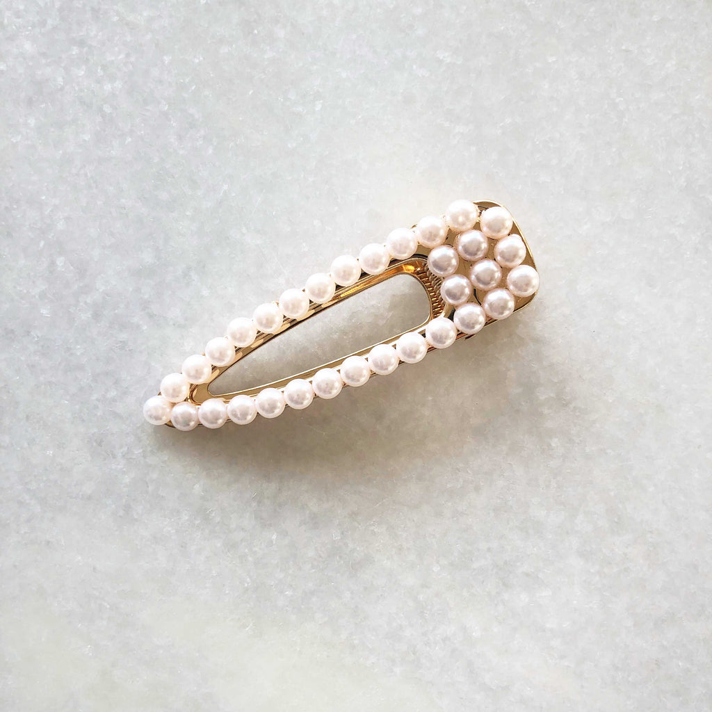 Pearl Hair Clip - Marble Hive