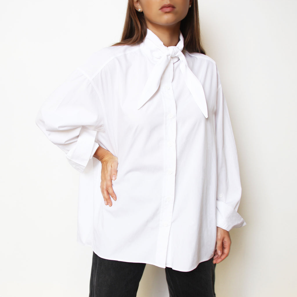 Neck Tie / Scarf Shirt - Marble Hive