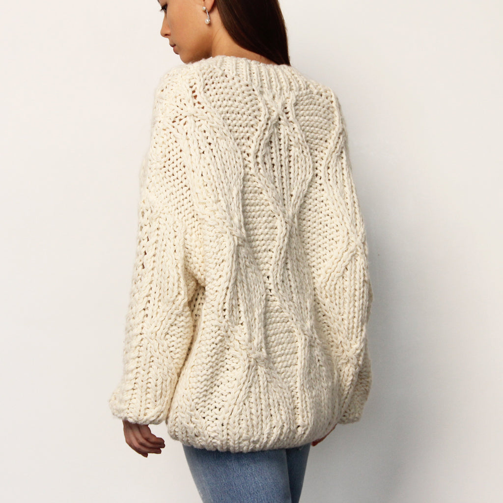 Ivory Original Sweater - Marble Hive
