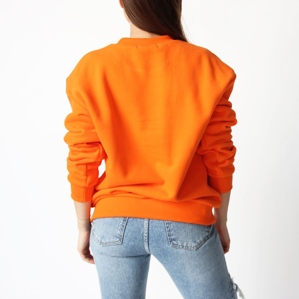 Orange Sweatshirt - Marble Hive