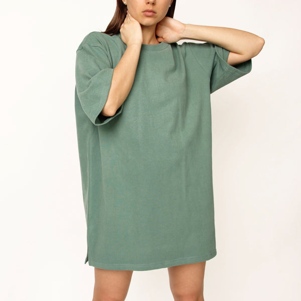 Khaki Oversized T-shirt - Marble Hive